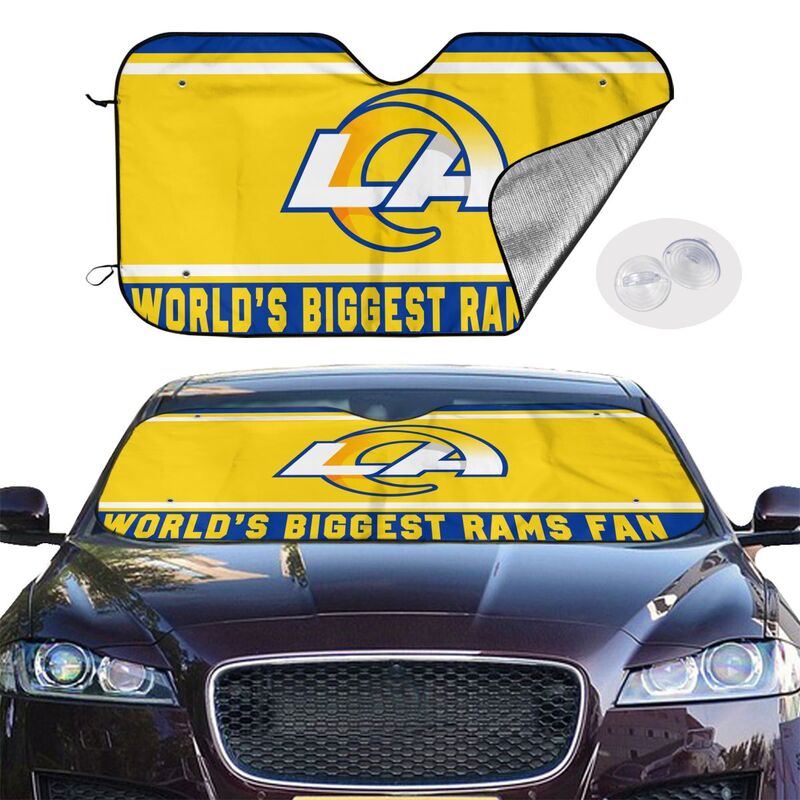 Los Angeles Rams Printing is suitable for car front windshield sunshades Car windshield sunshades