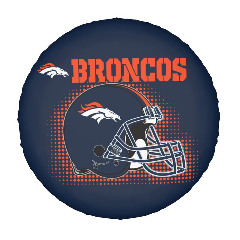 Denver Broncos Printed tire protection cover car sun protection tire protection cover