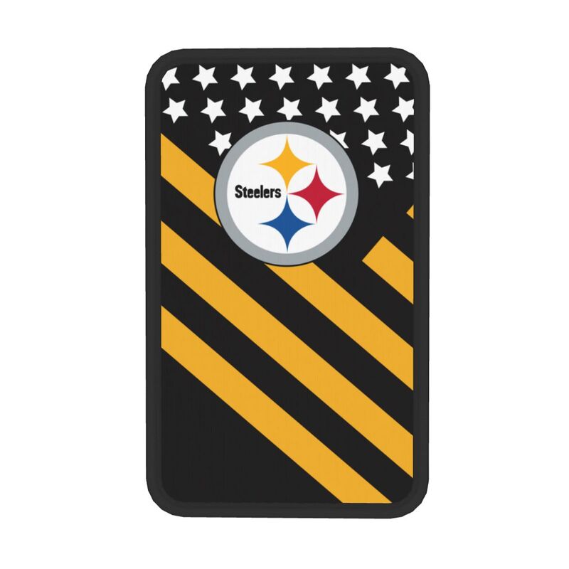 Pittsburgh Steelers2 Protective pad for armrest box of printing vehicle