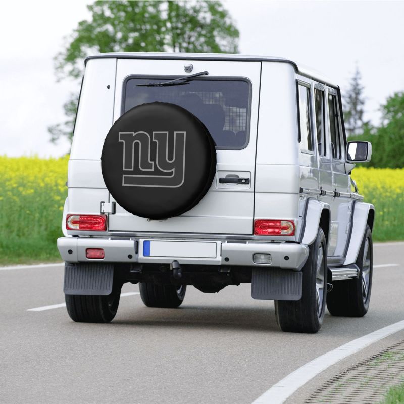 New York Giants 4 Car tire protective cover waterproof and dustproof tire cover