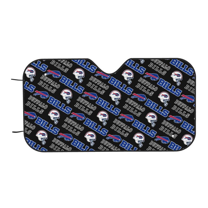 Buffalo Bills 4 Printed suitable for front Car windshield sunshades Car windshield sunshades