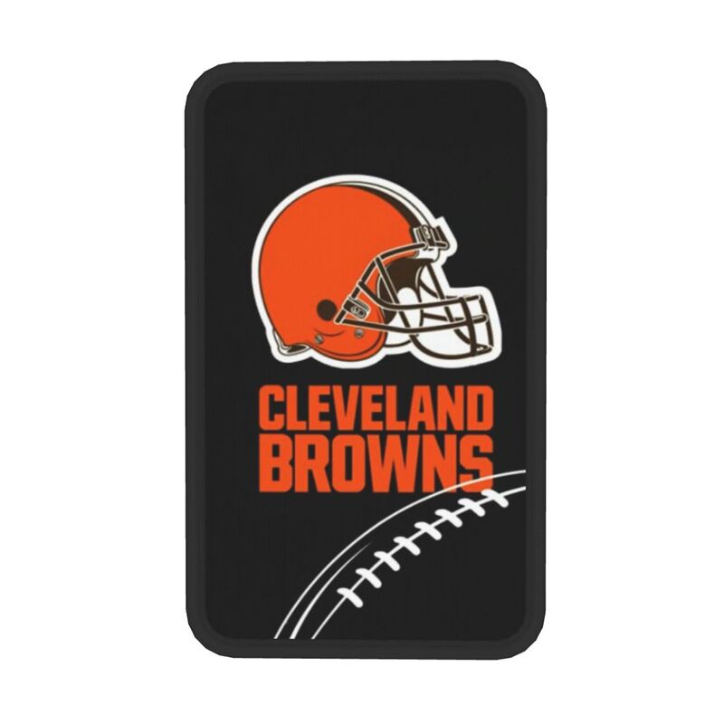 Cleveland Browns2 Printed car center armrest box pad anti slip pad