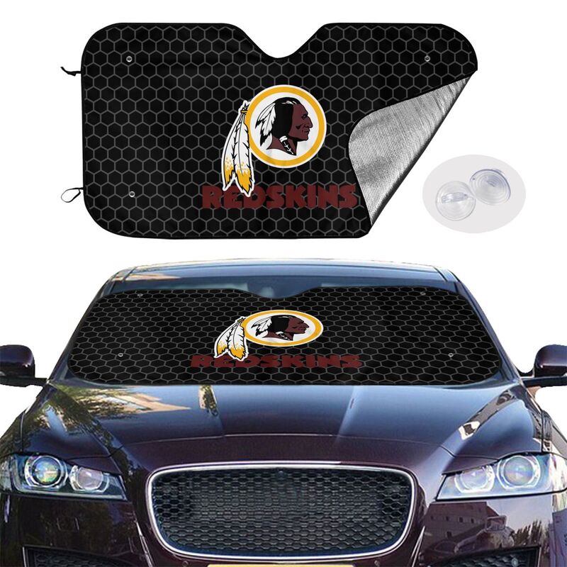 Washington Redskins 2 Printed is suitable front Car windshield sunshades Car windshield sunshades