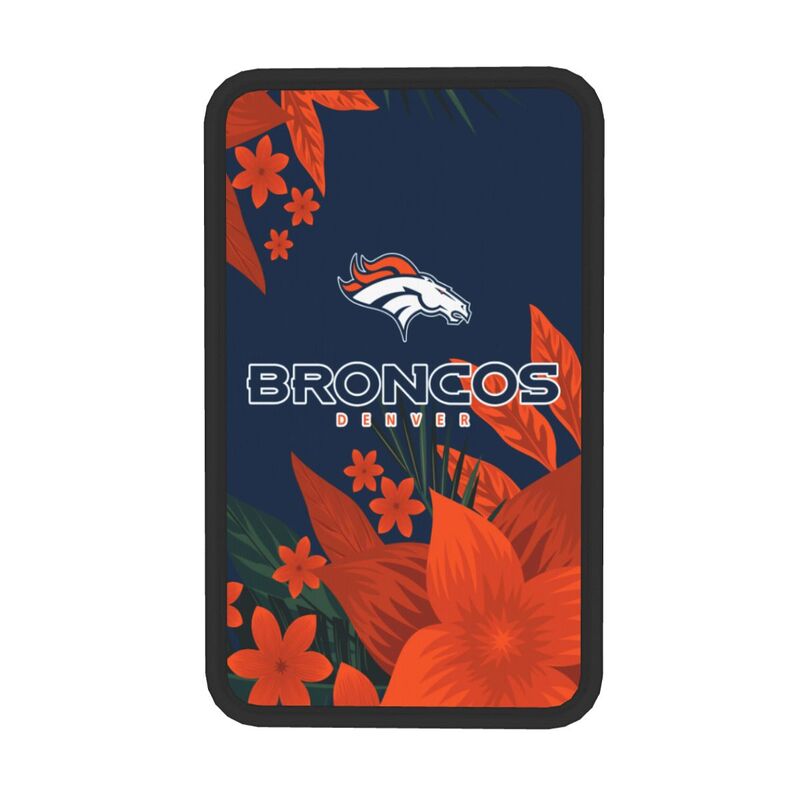 Denver Broncos Car armrest box protective cover car center console armrest pad