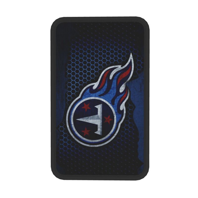 Car armrest box pad Tennessee Titans5 Printed central armrest box pad anti slip pad