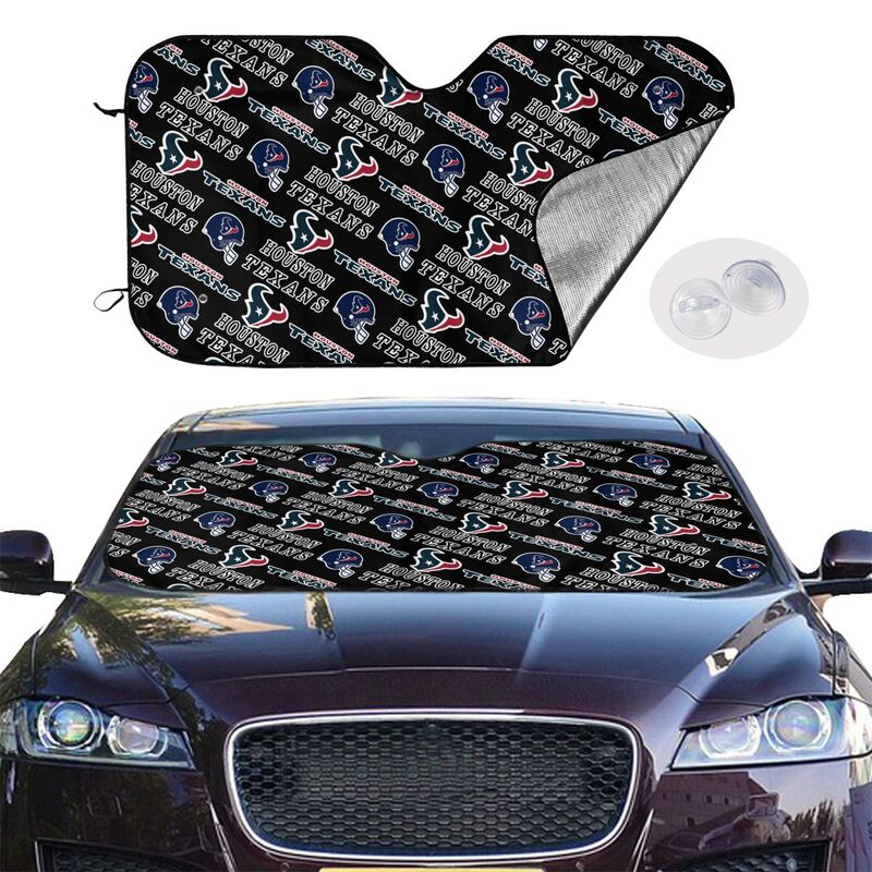 Houston Texans Printed suitable for front Car windshield sunshades Car windshield sunshades