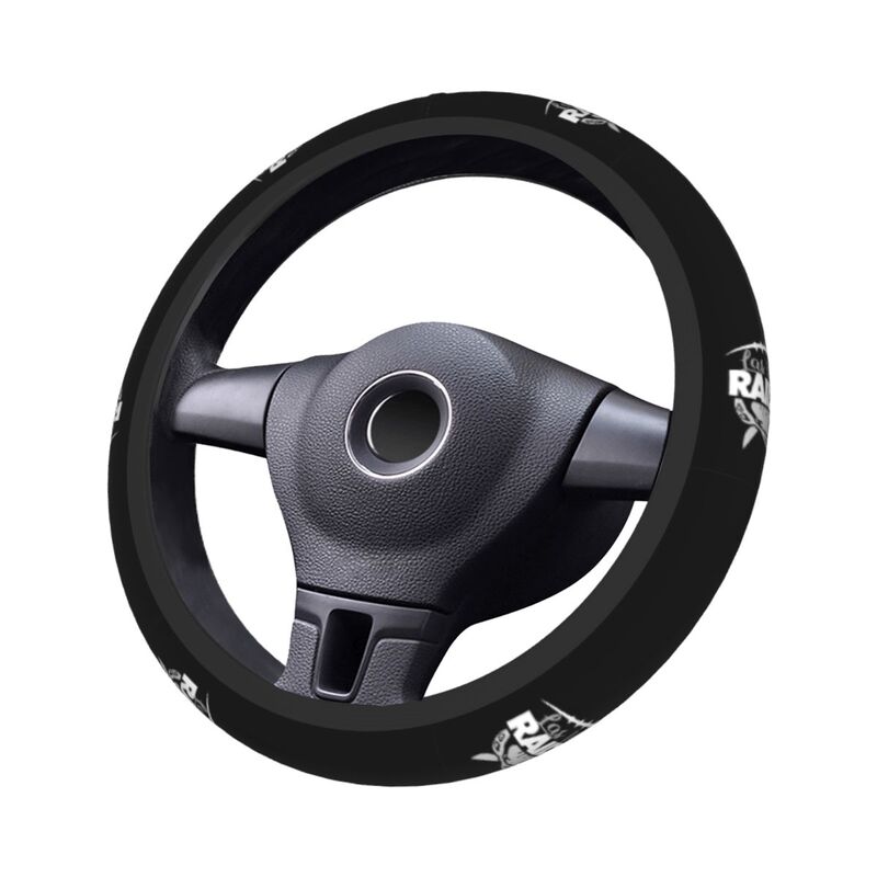 Las Vegas Raiders Printed breathable elastic steering wheel cover