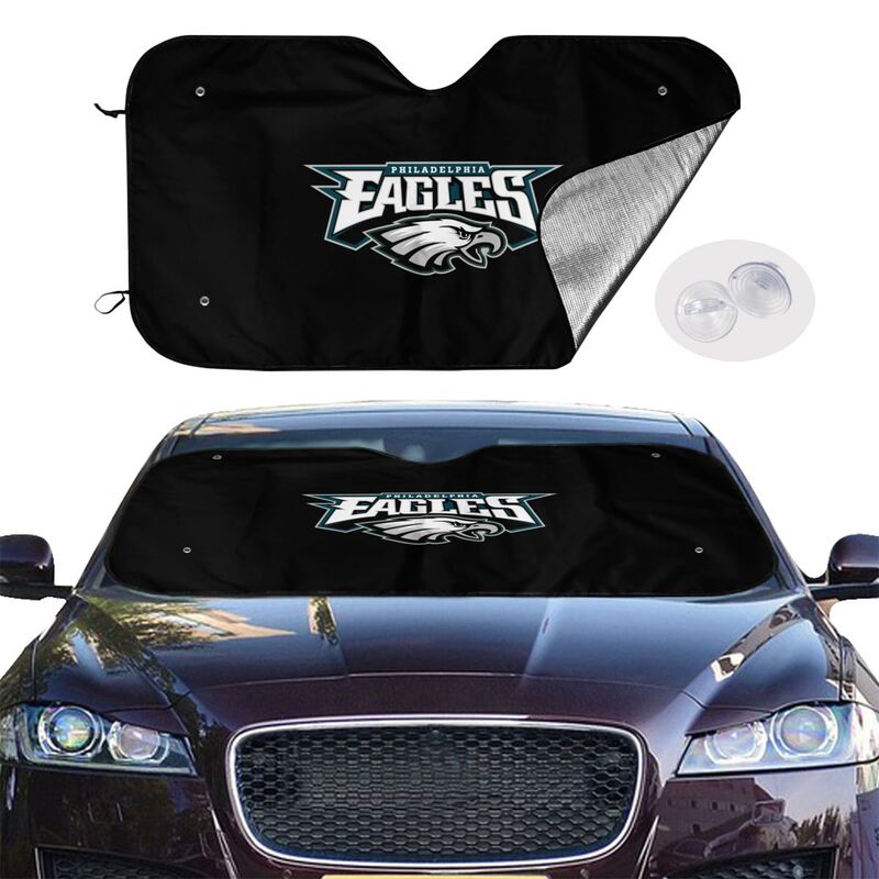 Philadelphia Eagles 3 Print is suitable for front Car windshield sunshades Car windshield sunshades