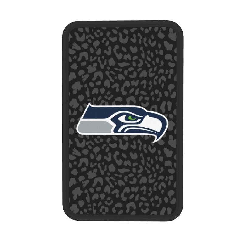 Seattle Seahawks 1 printed Car handrail box cushion Personalized car armrest cover