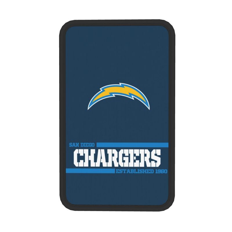 San Diego Chargers Printed car armrest box pad Protective pad