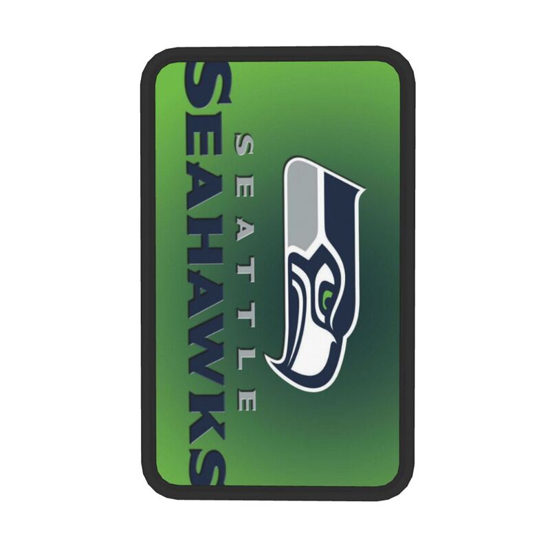 Seattle Seahawks2 Printed car armrest box pad anti-abrasion pad