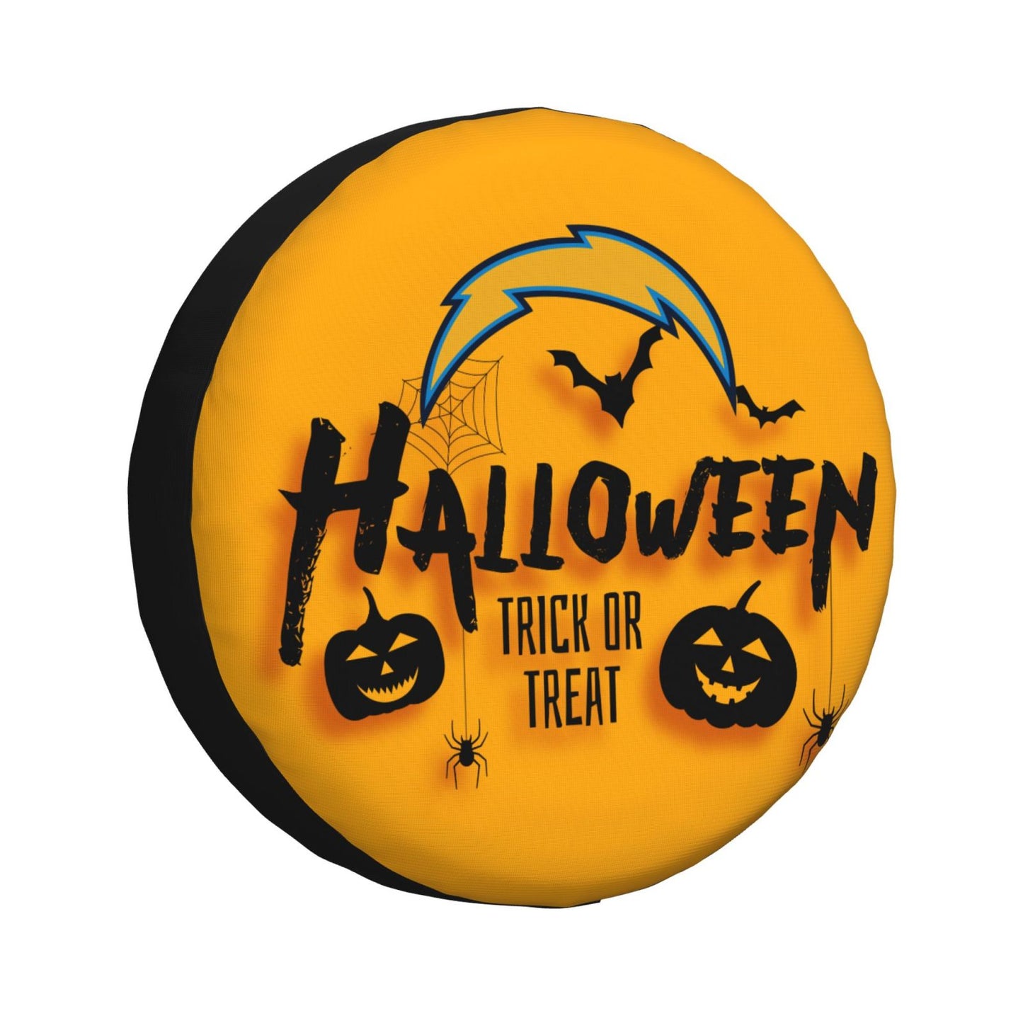 San Diego Chargers print wheel dust cover Halloween pumpkin lantern printed car tire cover