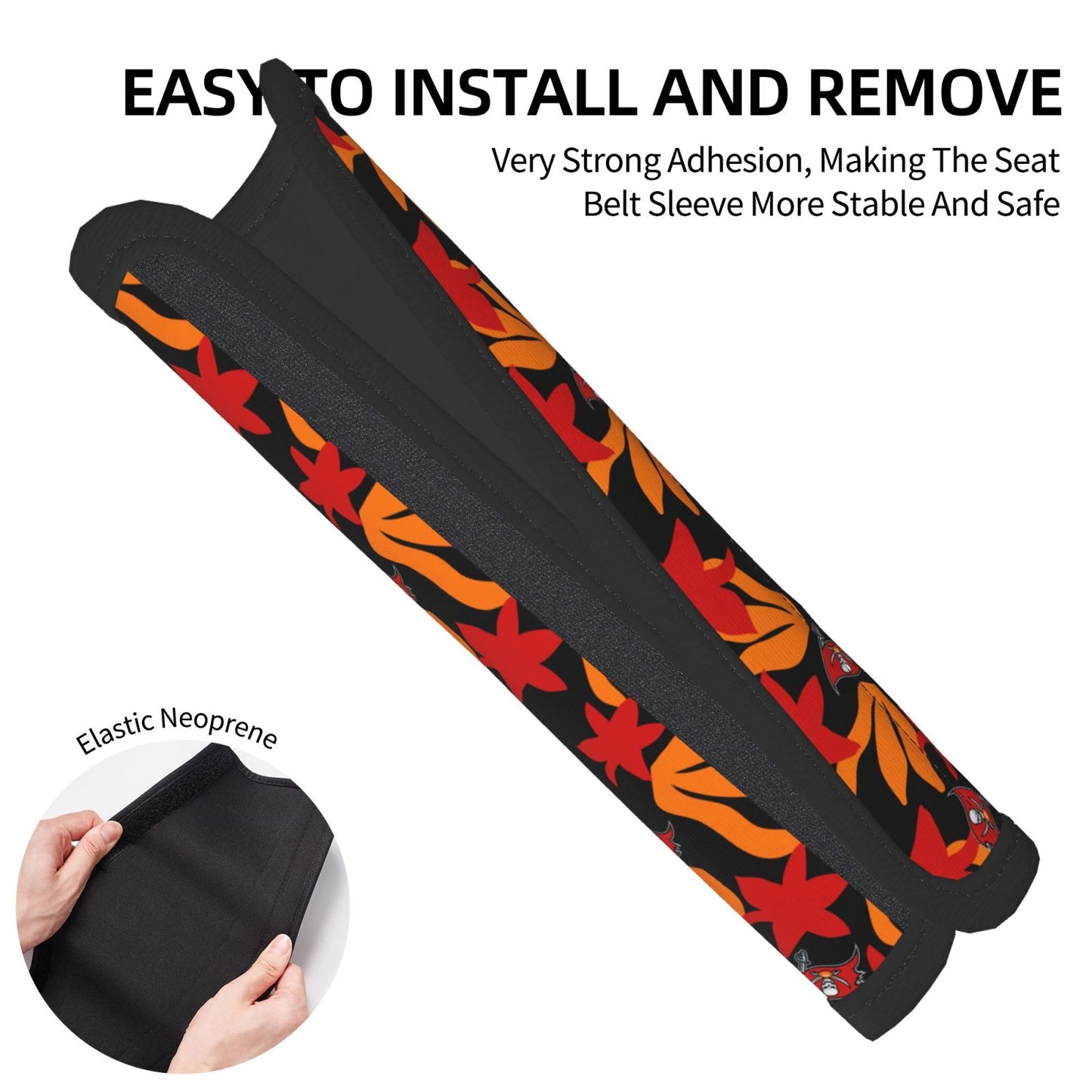 Tampa Bay Buccaneers Car seat belt shoulder strap adult seat belt protective cover