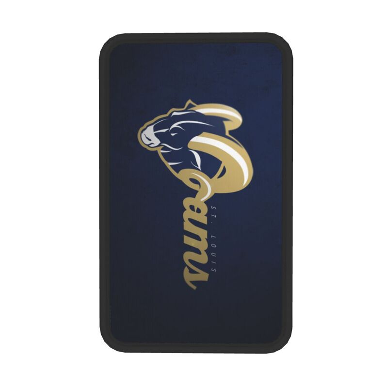 Los Angeles Rams Printed car armrest box pad anti-abrasion pad