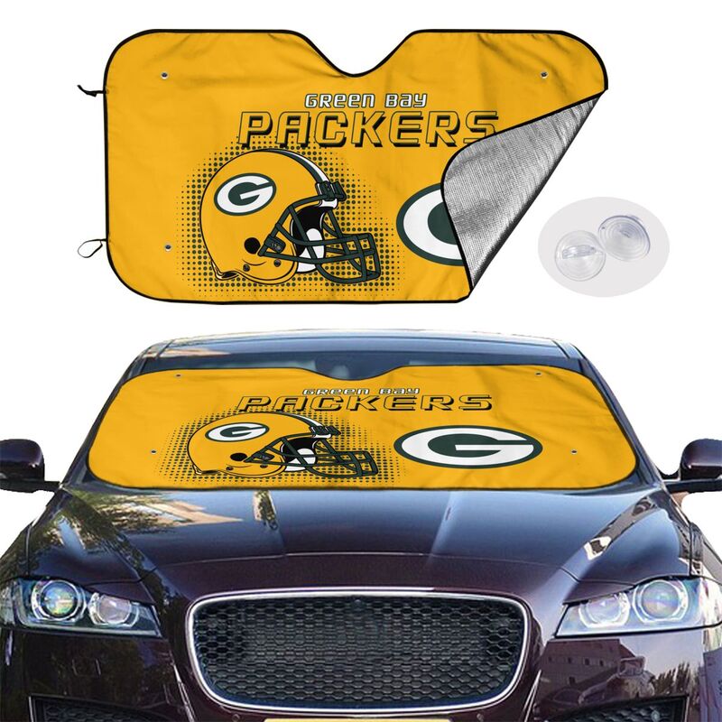 Green Bay Packers Printing Car windshield sunshades is suitable car front windshield sunshades