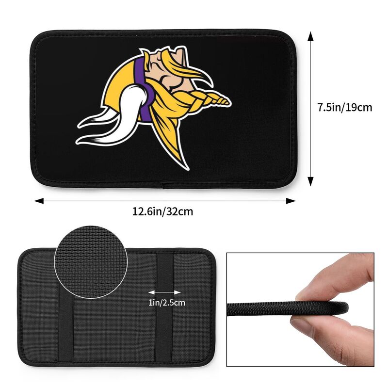 Minnesota Vikings1 Printed car armrest box pad elbow protection pad