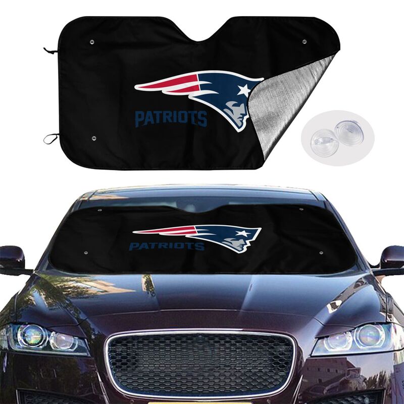 New England Patriots 2 Print is suitable for front Car windshield sunshades Car windshield sunshades