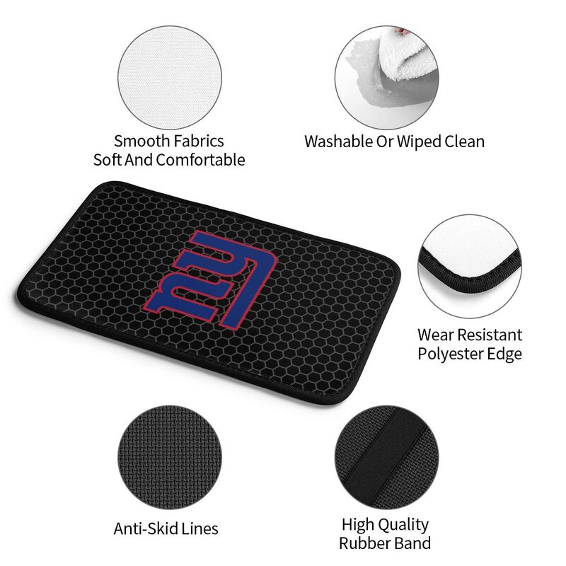 New York Giants Printed protective pad for car armrest box