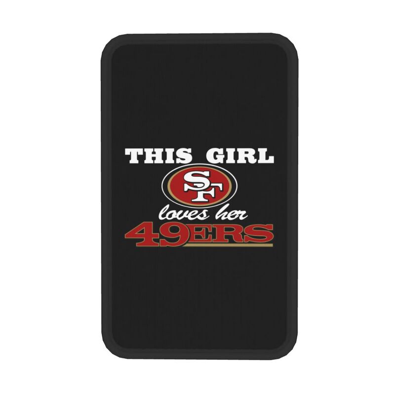 San Francisco 49ers Printing car center console pad car armrest protective cover
