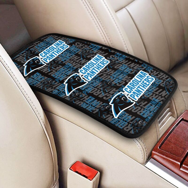 Carolina Panthers1 Printed car armrest box pad anti-abrasion pad
