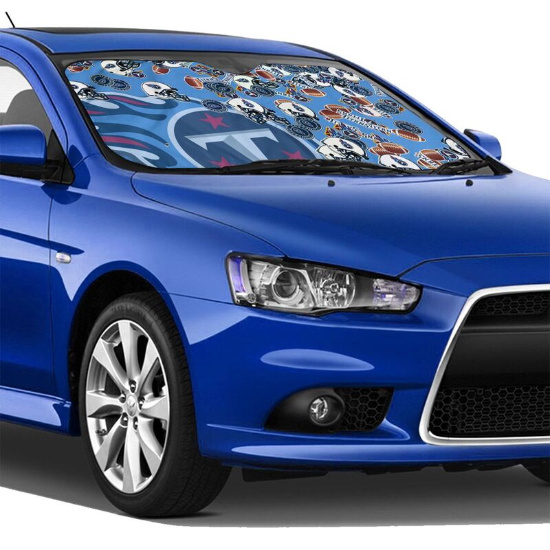 Tennessee Titans Print multiple sizes car windshield sunshade panel car windshield sunshade cover