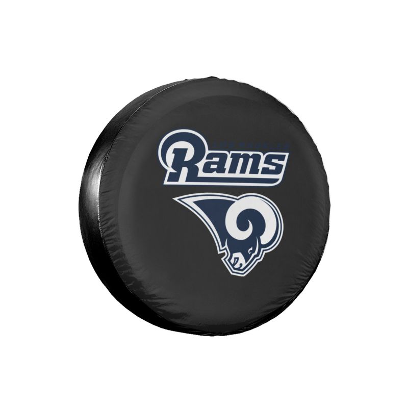 Los Angeles Rams Car tire protection cover spare tire waterproof and dustproof cover