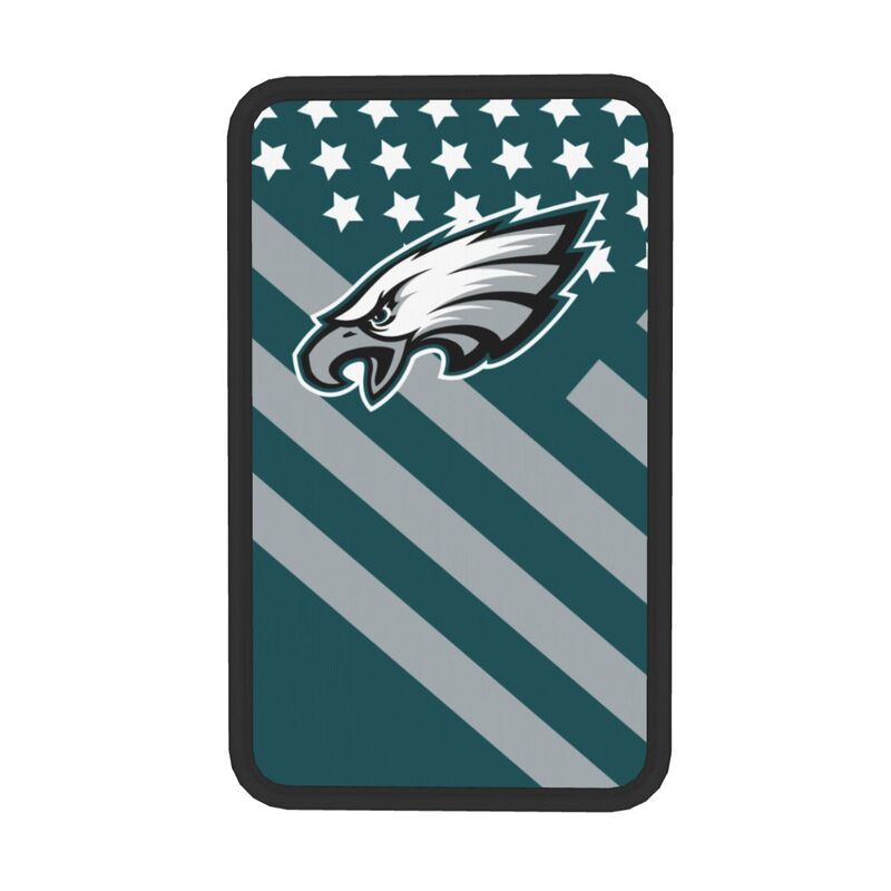 Car armrest box pad Philadelphia Eagles Printed central armrest box elbow pad