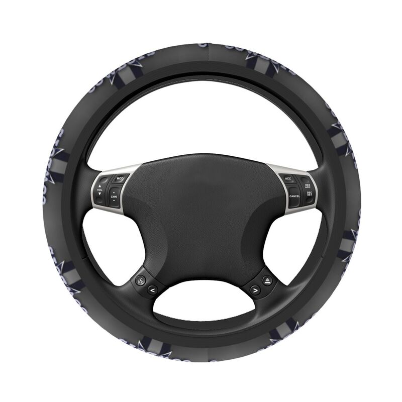 Dallas Cowboys Printed breathable anti slip cover elastic steering wheel cover