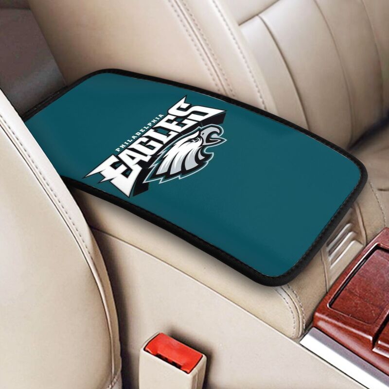 Philadelphia Eagles Printed car armrest box pad elbow protection pad