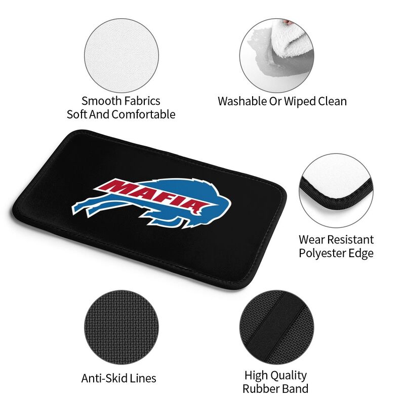 Buffalo Bills3 Protective pad for armrest box of printing vehicle