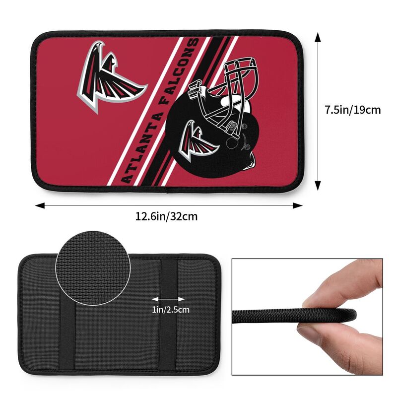 Atlanta Falcons Print armrest protective cover car armrest box cushion