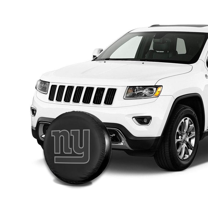 New York Giants 4 Car tire protective cover waterproof and dustproof tire cover
