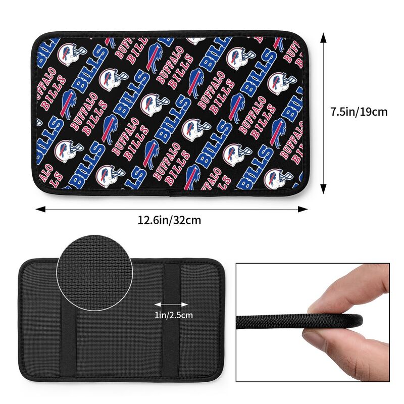 Buffalo Bills1 Printing car armrest box protective pad
