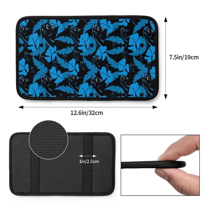 Carolina Panthers printing Center console armrest pad car armrest protective cover car