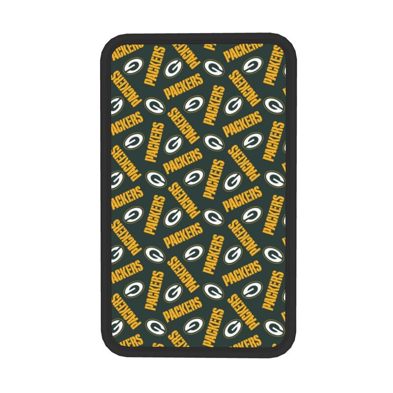 Green Bay Packers Printed armrest protective cover car armrest box cushion