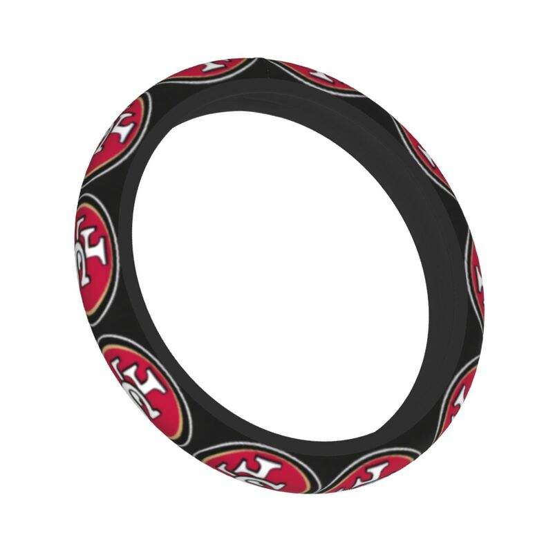 San Francisco 49ers Printed breathable anti slip cover elastic steering wheel cover