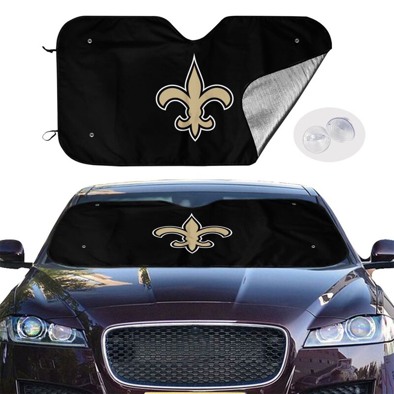 New Orleans Saints Print is suitable for front Car windshield sunshades Car windshield sunshades