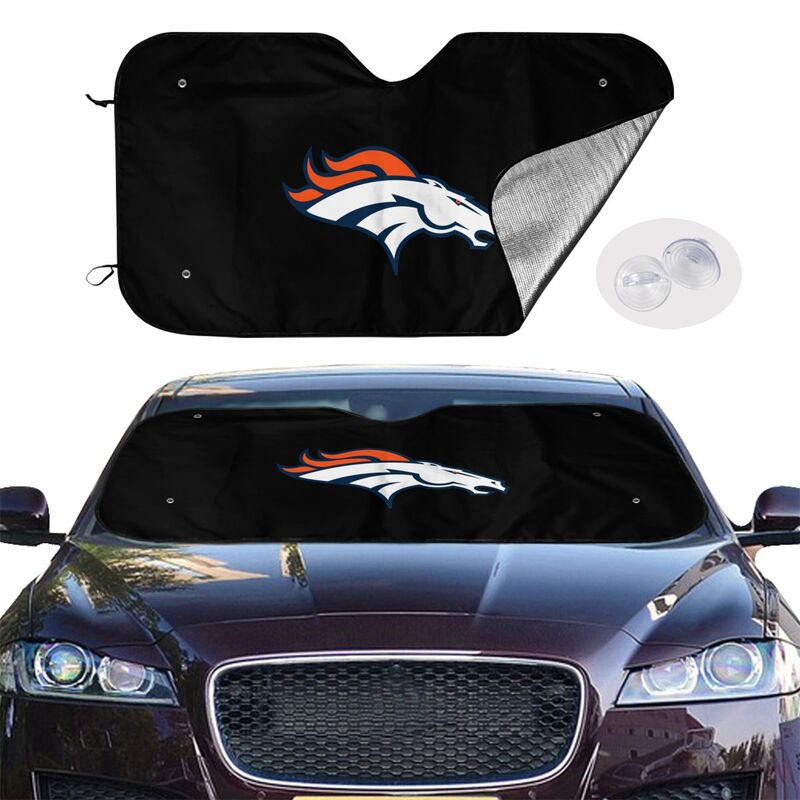 Denver Broncos 2 Printing suitable for front Car windshield sunshades Car windshield sunshades