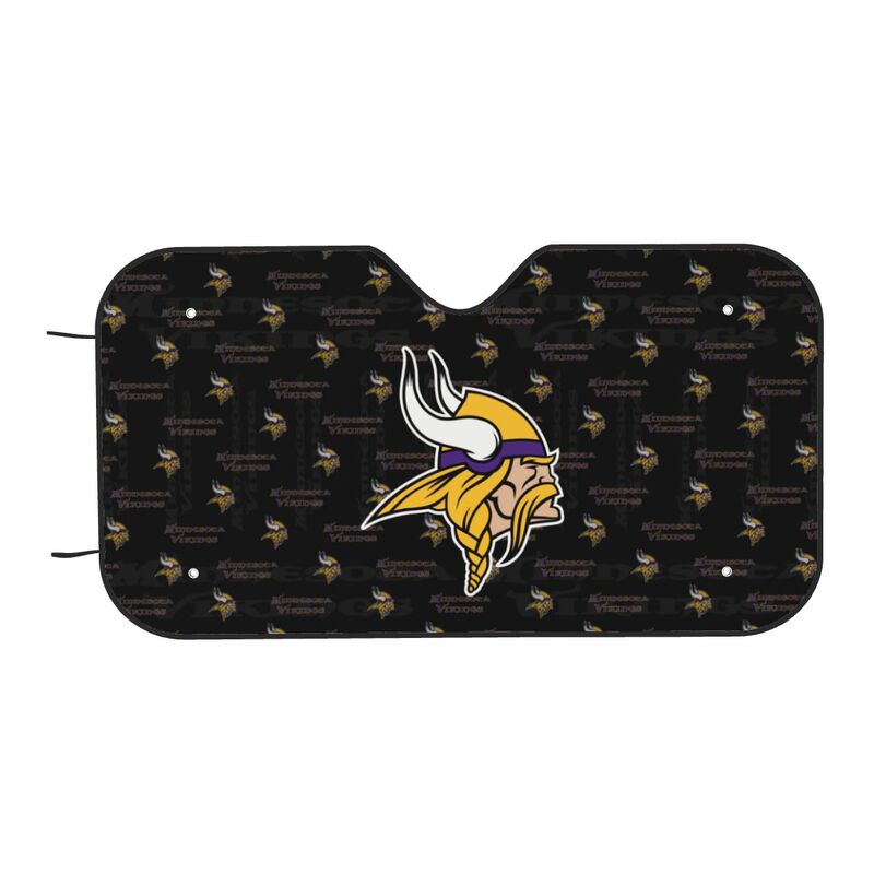 Minnesota Vikings Printed is suitable for front Car windshield sunshades Car windshield sunshades