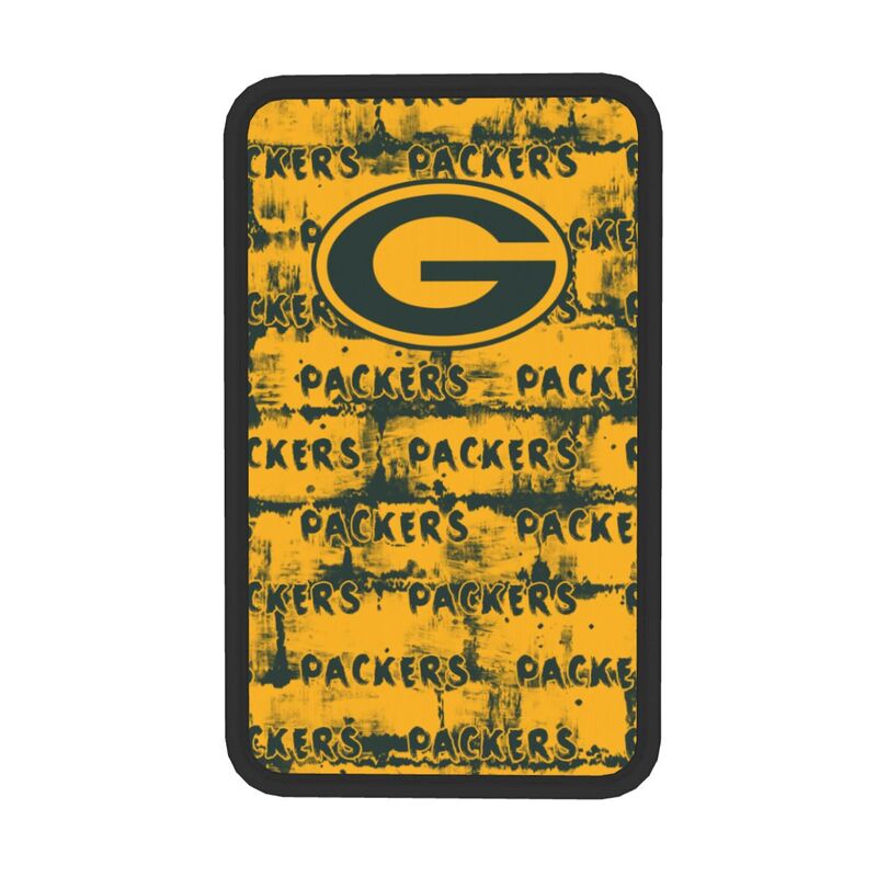 Green Bay Packers print Car armrest box protective cover car center console armrest pad