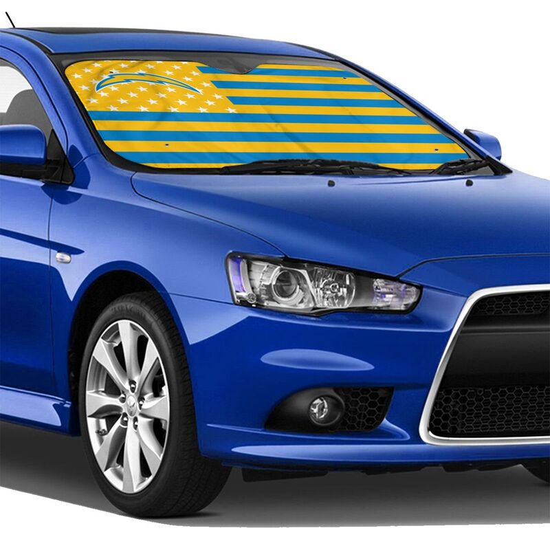 San Diego Chargers Printed car windshield sunshade (multi size) front windshield sunshade