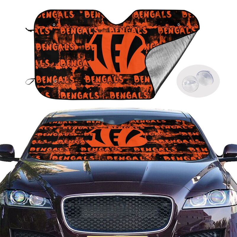 Cincinnati Bengals Printed front windshield sunshade car windshield sunshade (multi size)