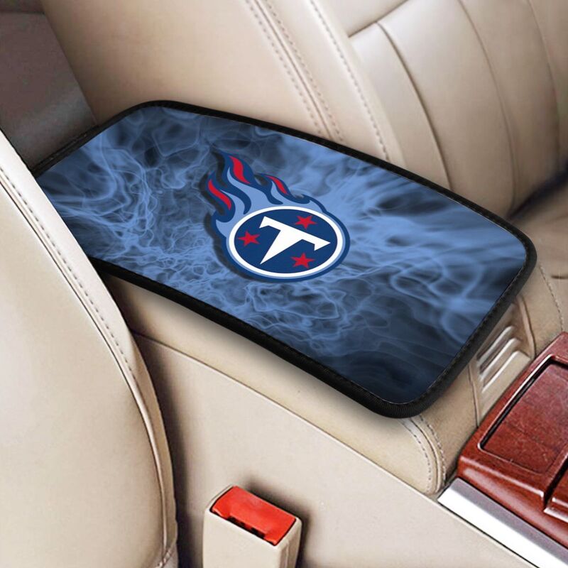 Tennessee Titans1 Printed car center armrest box pad anti slip pad