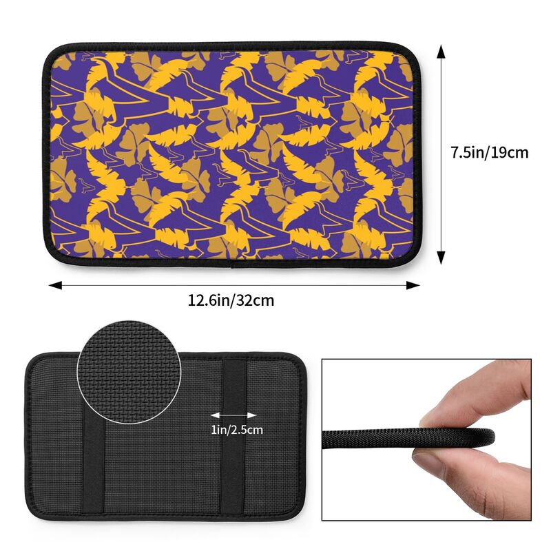 Minnesota Vikings printing Center console armrest pad car armrest protective cover car