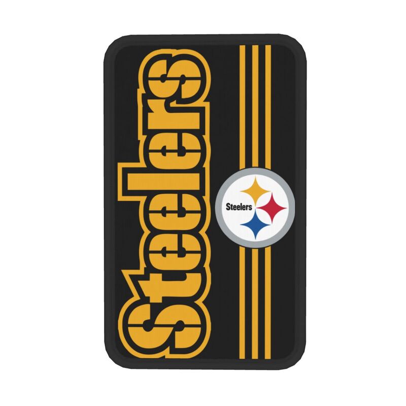 Car armrest box pad Pittsburgh Steelers 1 Printed central armrest box cushion protective pad