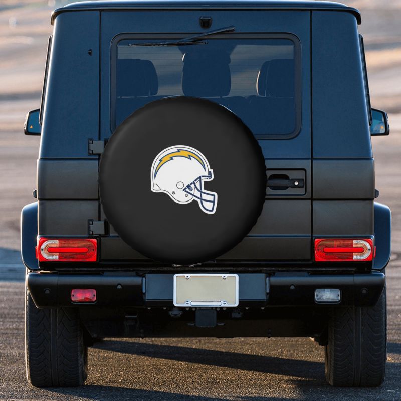 San Diego Chargers 3 Car tire protective cover waterproof and dustproof tire cover
