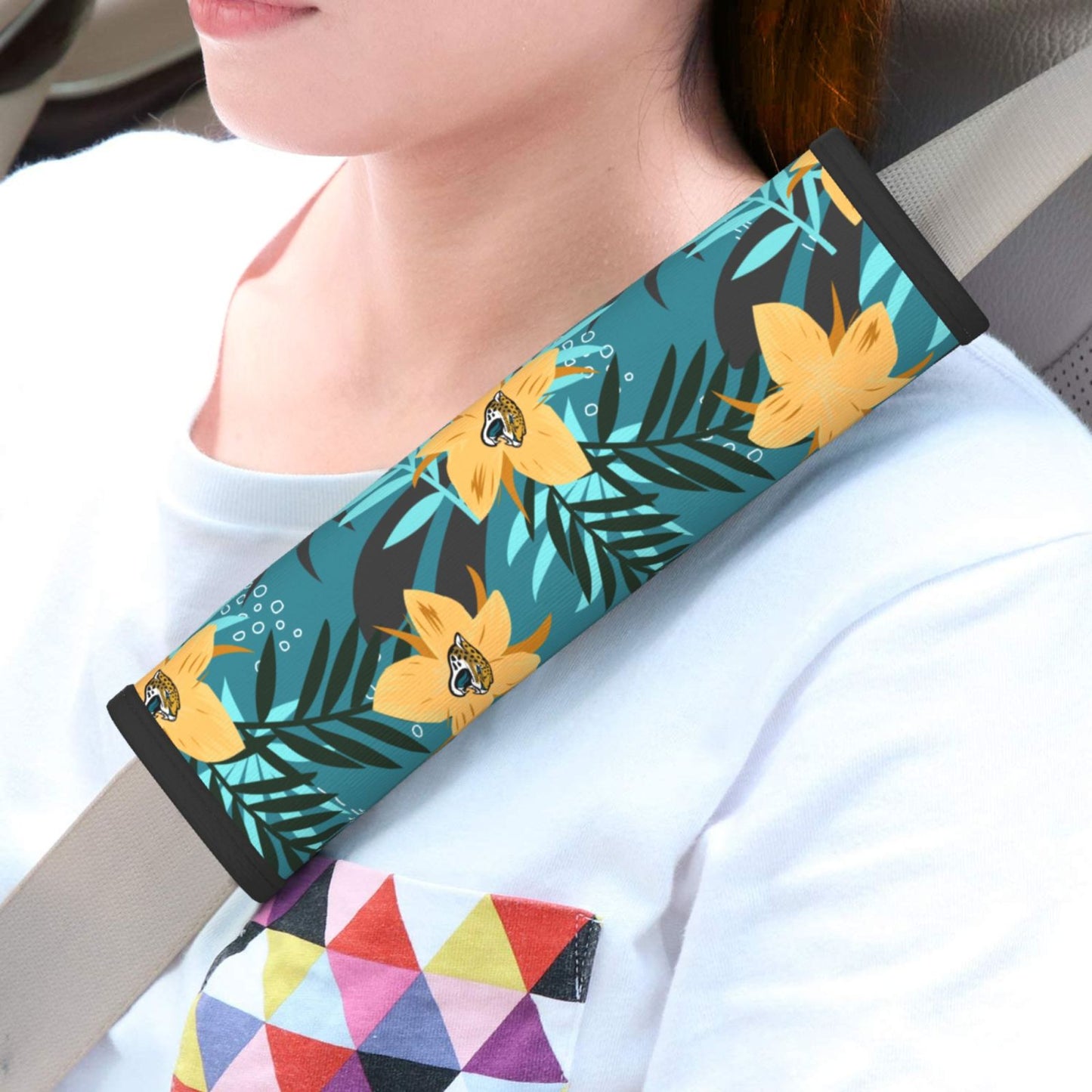 Jacksonville Jaguars Car seat belt protection cover Adult seat belt protection cover