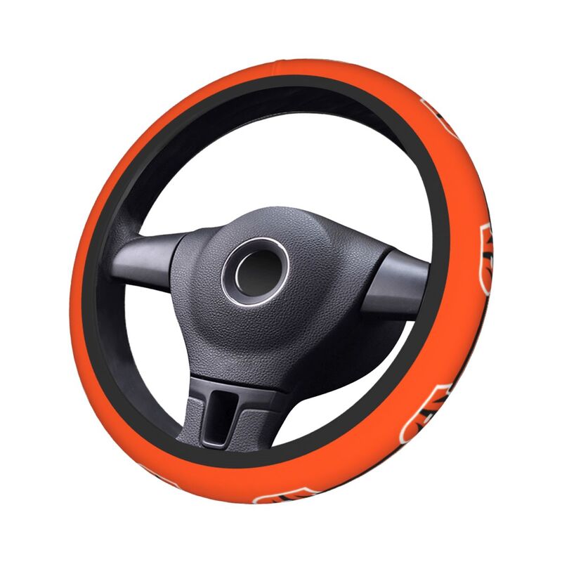 Cincinnati Bengals Printed elastic steering wheel cover car protective cover