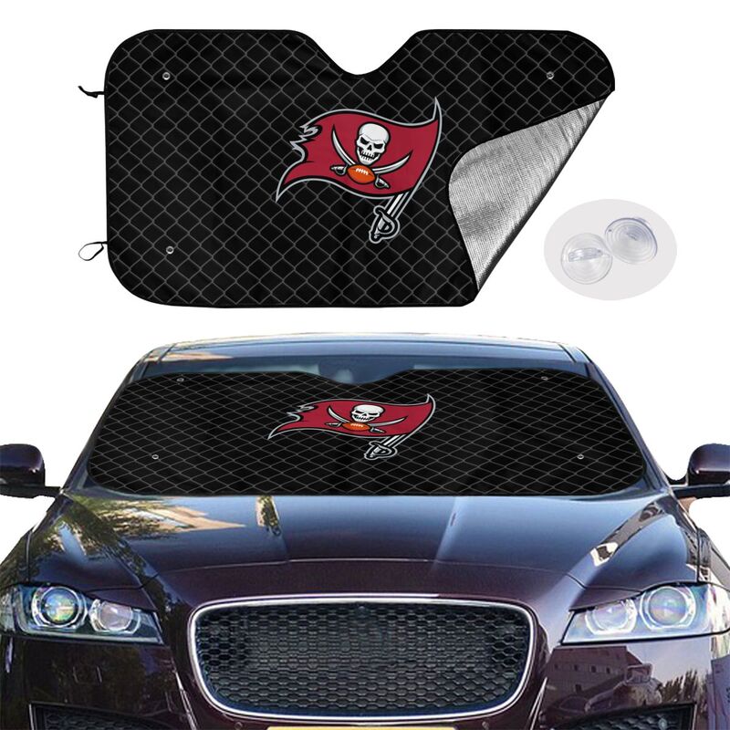 Tampa Bay Buccaneers Print Car windshield sunshades is suitable front Car windshield sunshades