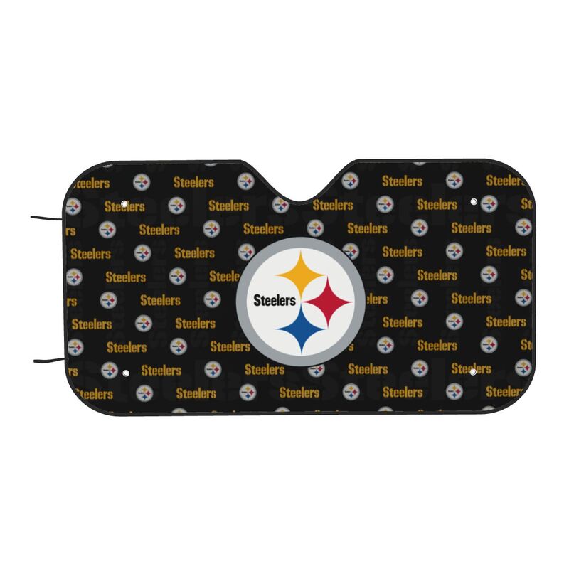 Pittsburgh Steelers Printed is suitable for front Car windshield sunshades Car windshield sunshades